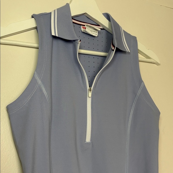 NEW Wilson Classic All Court Unlined Tennis Dress Light Blue size xs - Picture 4 of 7